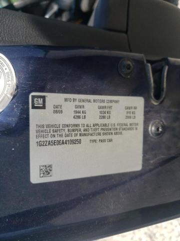 Photo 10 from auction – 2010 PONTIAC G6 with VIN 1G2ZA5E06A4109250