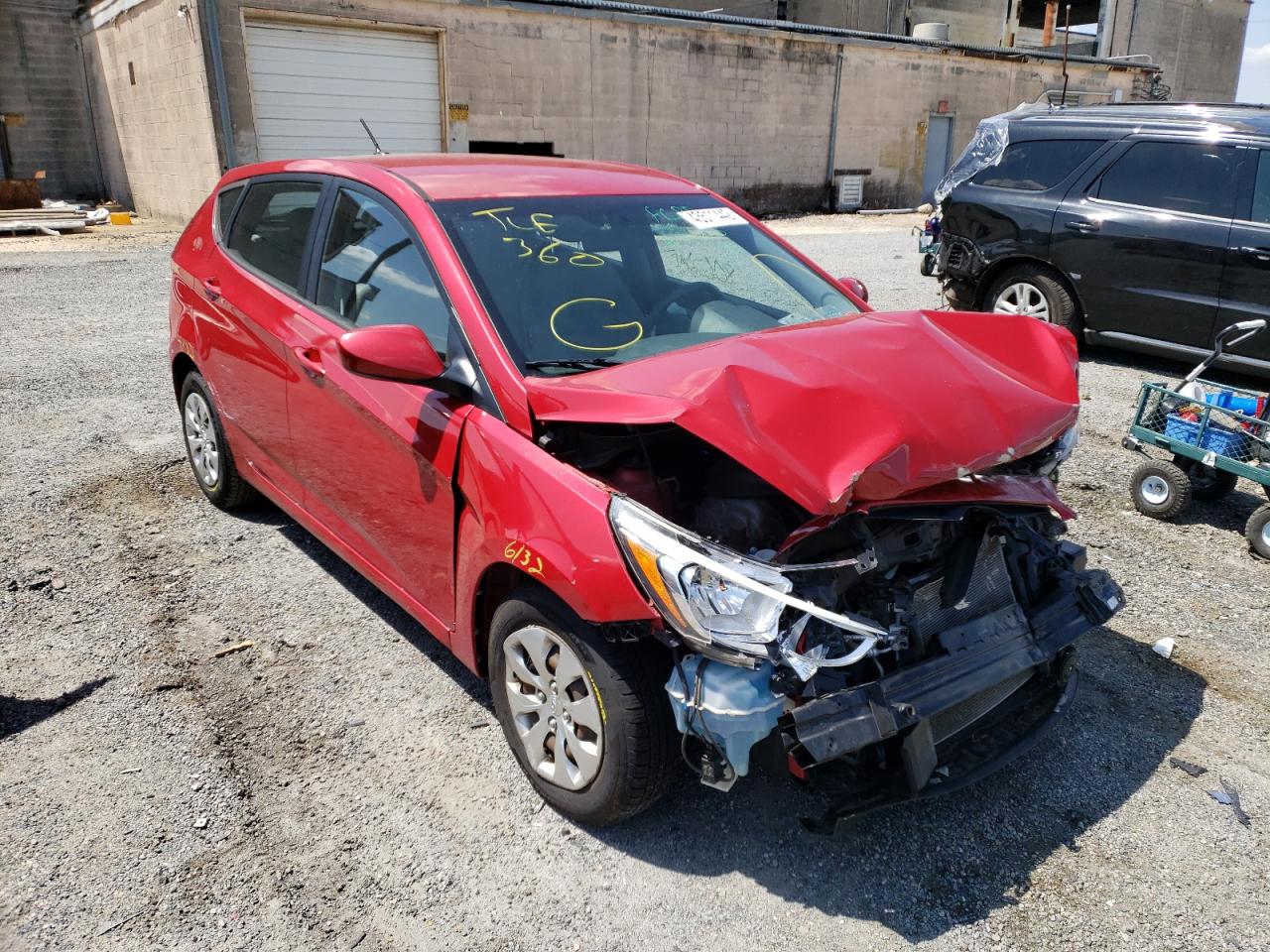 HYUNDAI ACCENT SE 2016 with VIN KMHCT5AE2GU257820 - Photo from auction