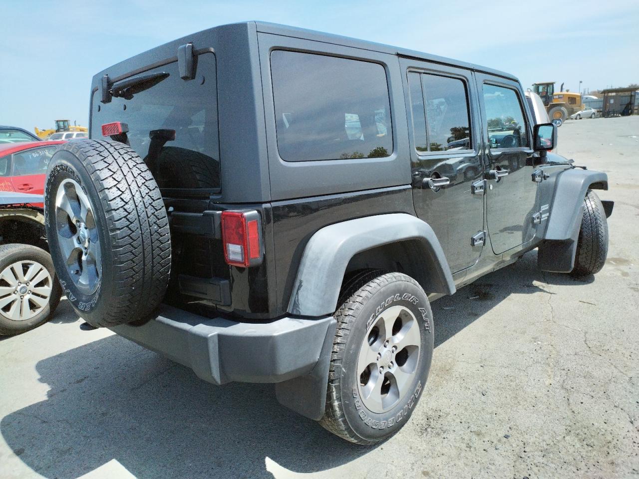 Photo 4 from auction – 2012 JEEP WRANGLER U with VIN 1C4BJWDG3CL179718