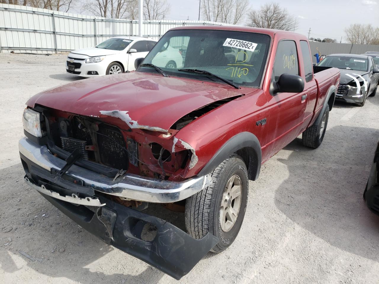 Photo 2 from auction – 2004 FORD RANGER SUP with VIN 1FTZR45EX4PB07160