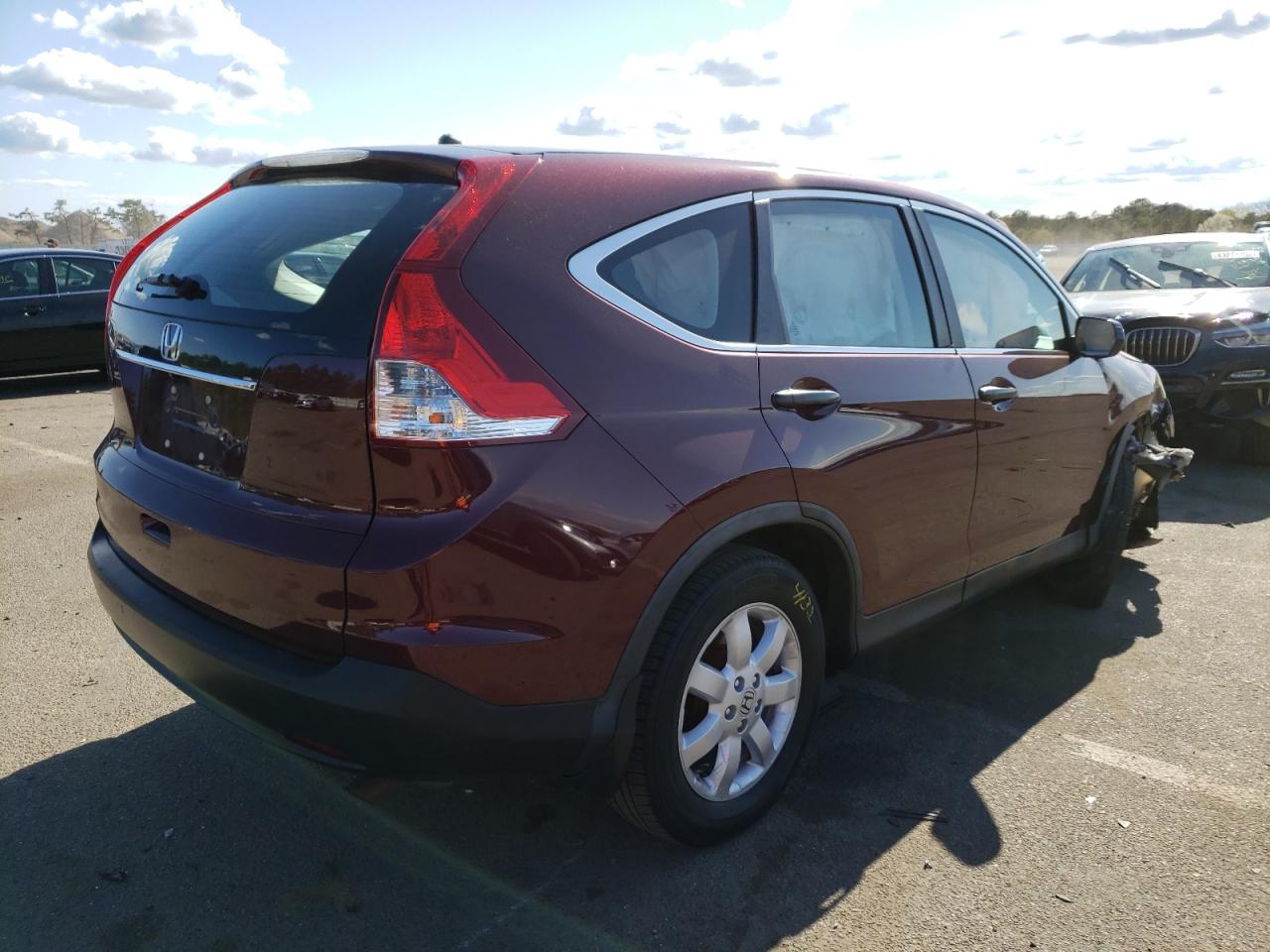 Photo 4 from auction – 2012 HONDA CR-V LX with VIN 5J6RM4H3XCL076288