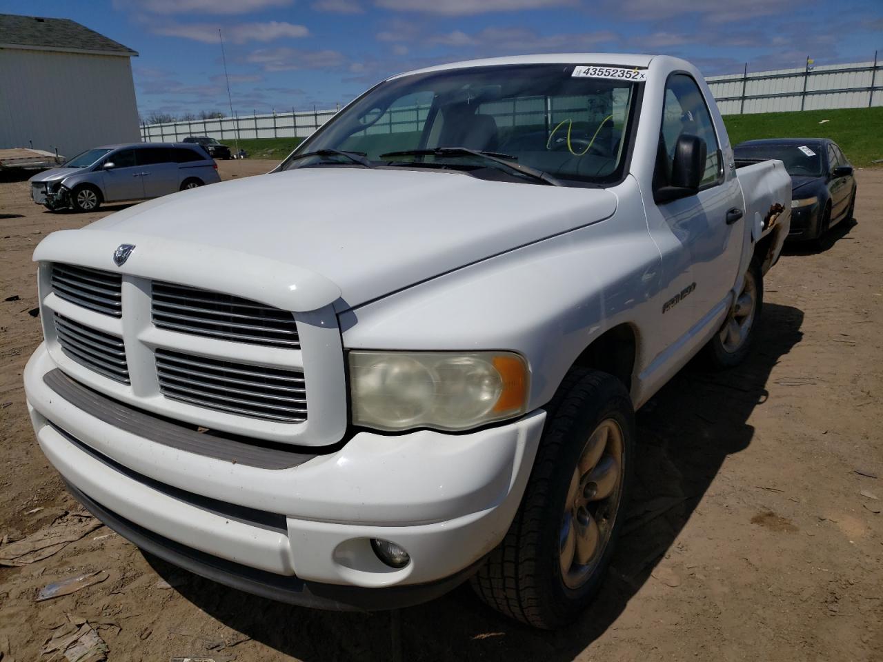 Photo 2 from auction – 2002 DODGE RAM 1500 with VIN 1D7HU16Z52J160414