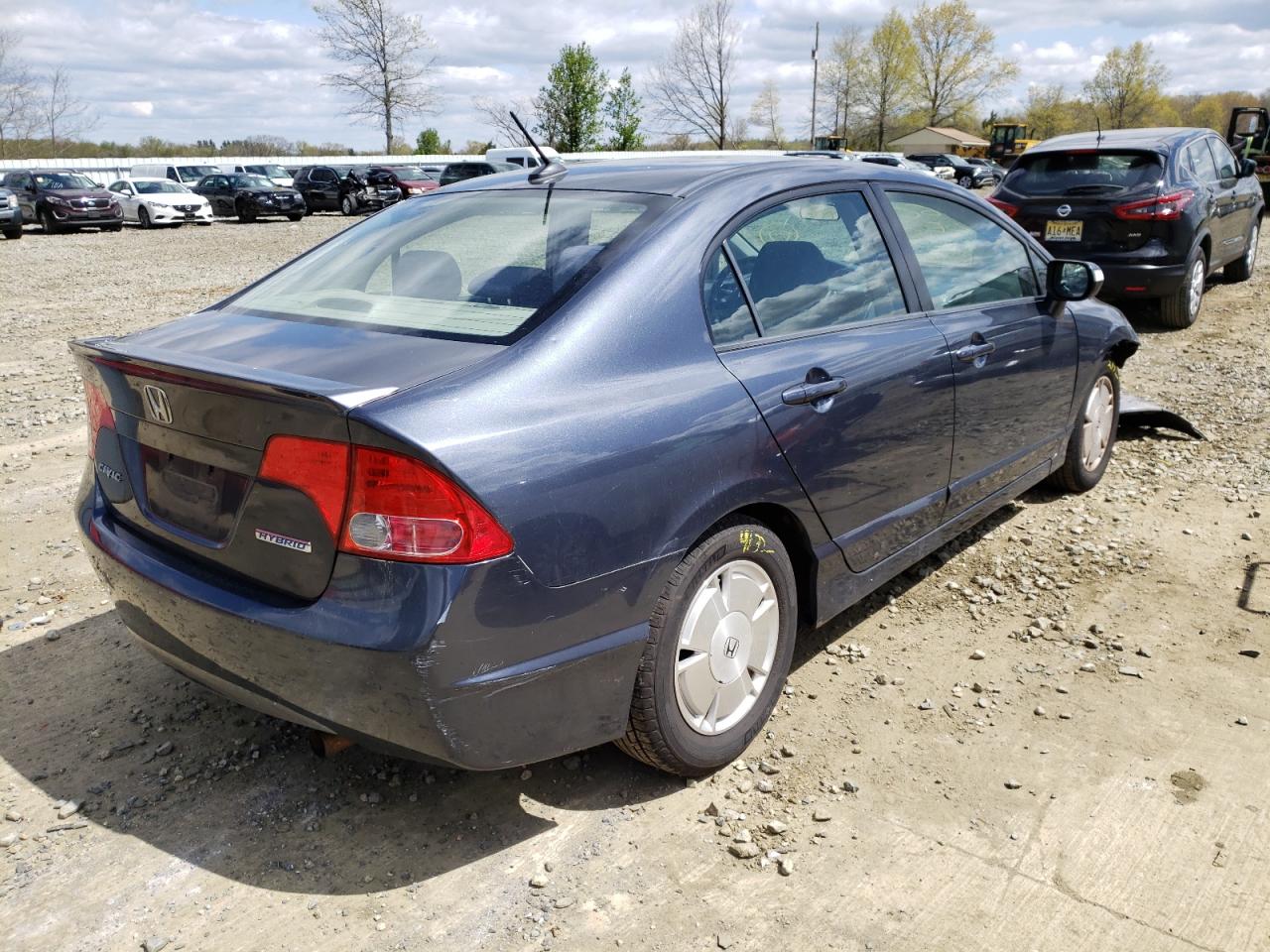 Photo 4 from auction – 2008 HONDA CIVIC HYBR with VIN JHMFA36238S016760