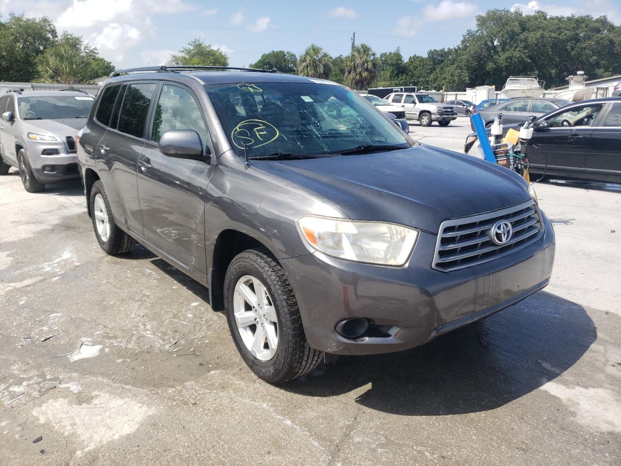 TOYOTA HIGHLANDER 2010 with VIN JTEZA3EHXA2011383 - Photo from auction
