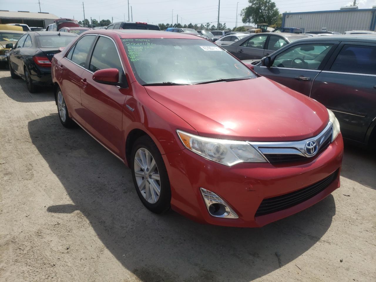 TOYOTA CAMRY 2012 with VIN 4T1BD1FK3CU042070 - Photo from auction