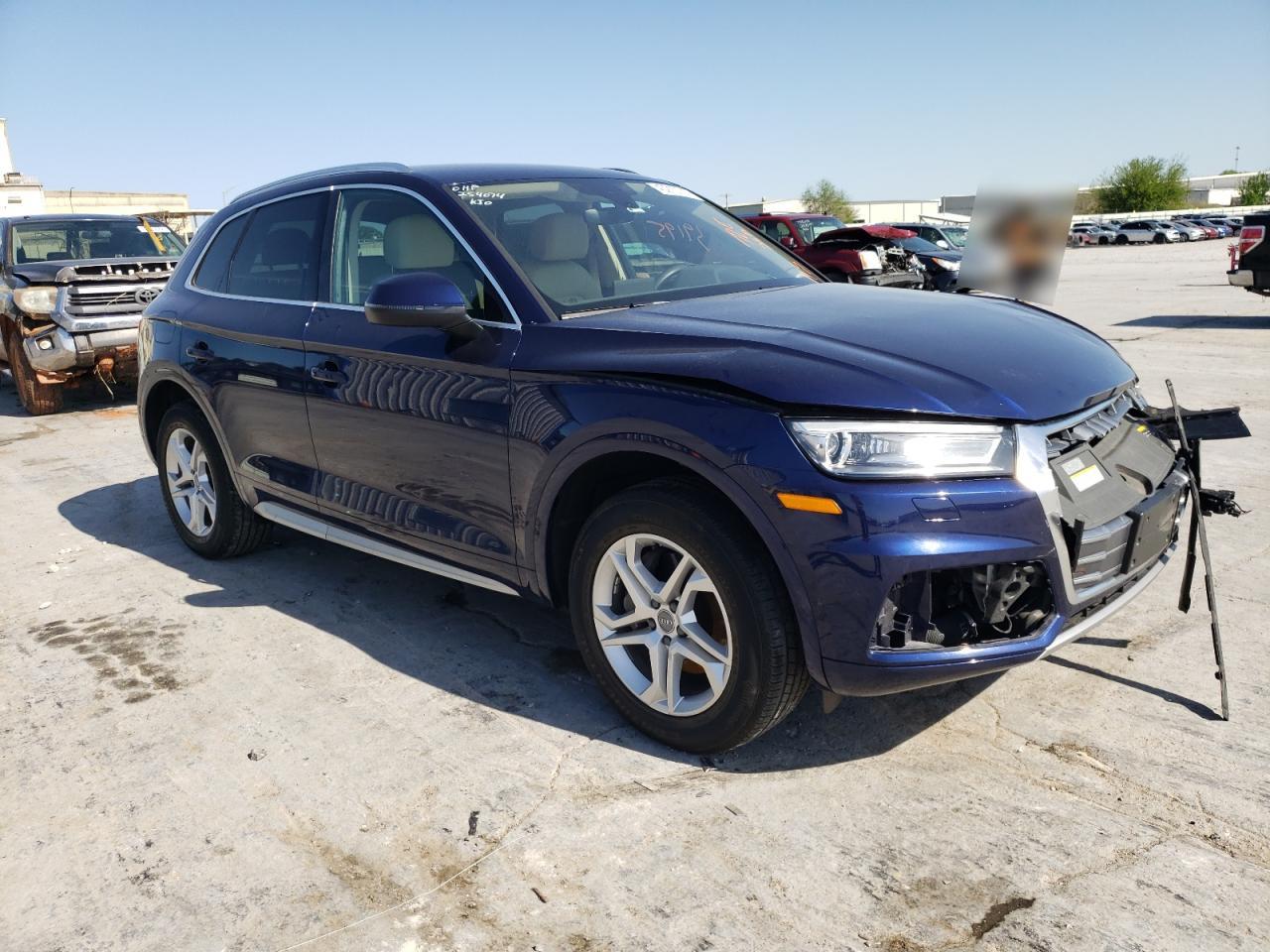 Photo 1 from auction – 2019 AUDI Q5 PREMIUM with VIN WA1ANAFY8K2114323