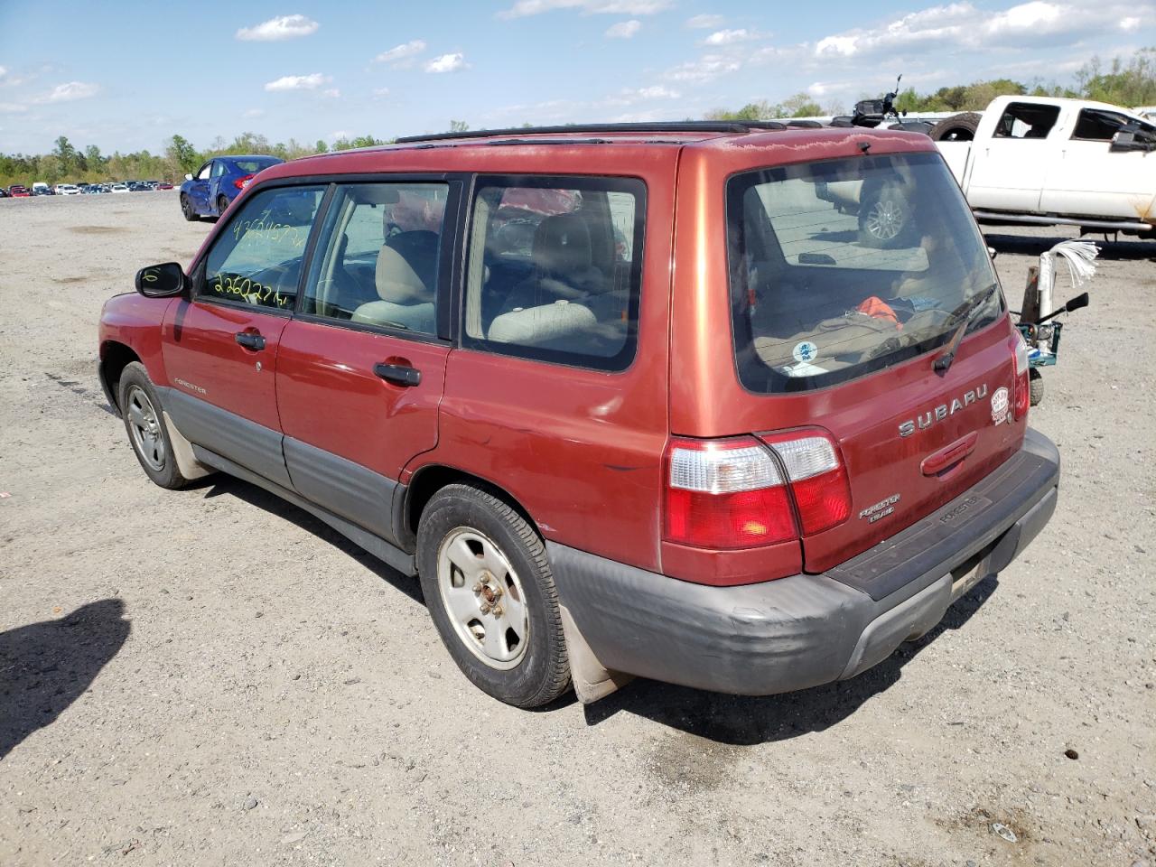 Photo 3 from auction – 2001 SUBARU FORESTER L with VIN JF1SF63521G721856