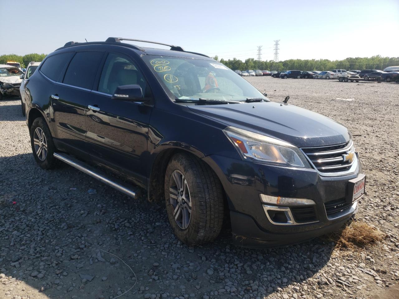 CHEVROLET TRAVERSE L 2015 with VIN 1GNKRHKDXFJ279996 - Photo from auction