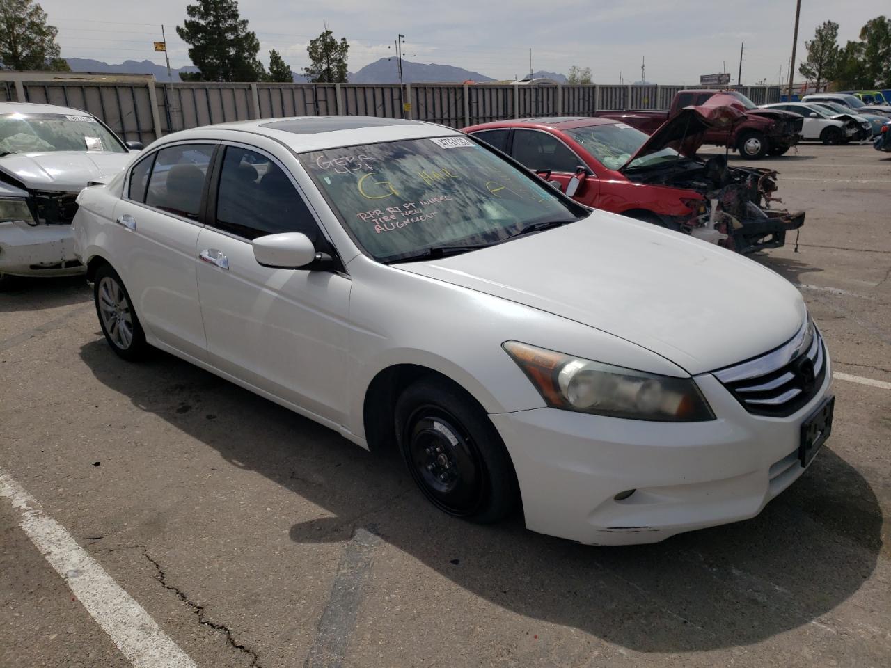 HONDA ACCORD EX 2012 with VIN 1HGCP3F7XCA005527 - Photo from auction