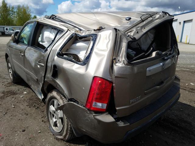 Photo 9 from auction – 2011 HONDA PILOT EXL with VIN 5FNYF4H57BB069412