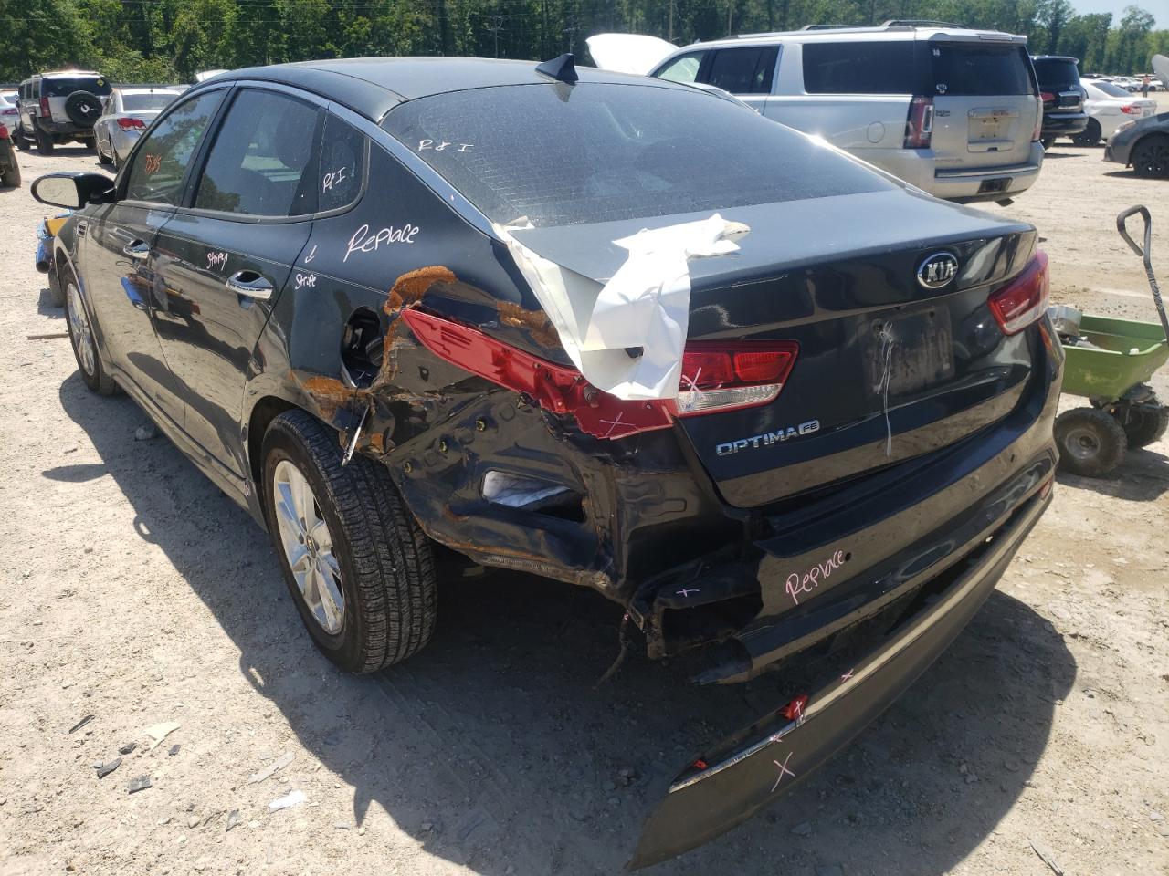 Photo 3 from auction – 2016 KIA OPTIMA LX with VIN 5XXGT4L35GG023706