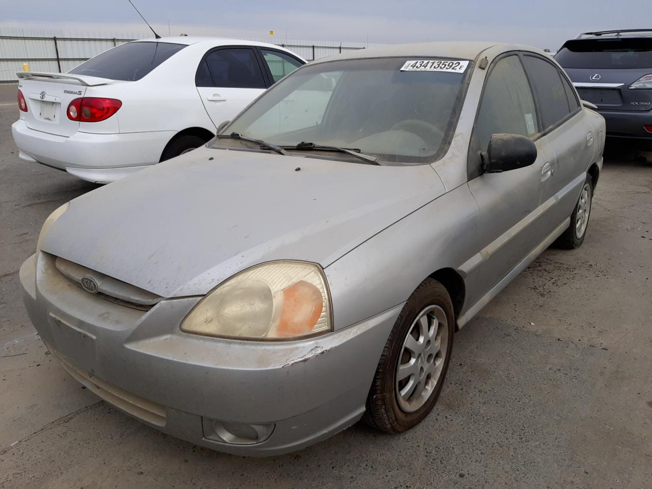 Photo 2 from auction – 2004 KIA RIO with VIN KNADC125846327334