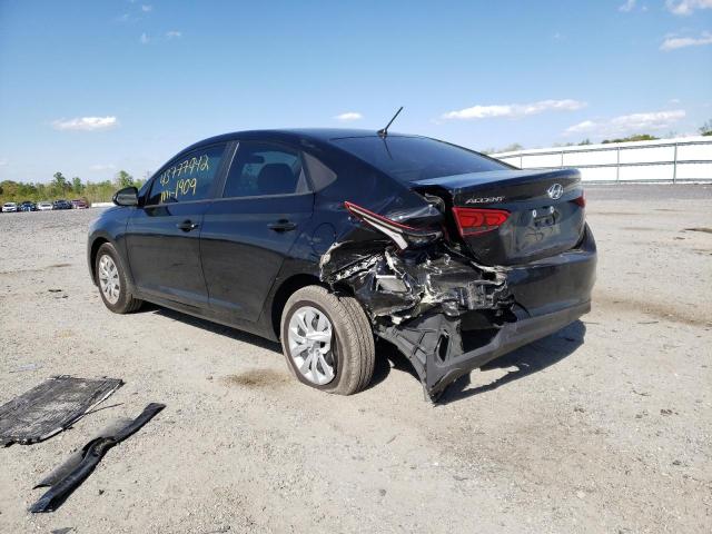 Photo 3 from auction – 2022 HYUNDAI ACCENT SE with VIN 3KPC24A69NE166744