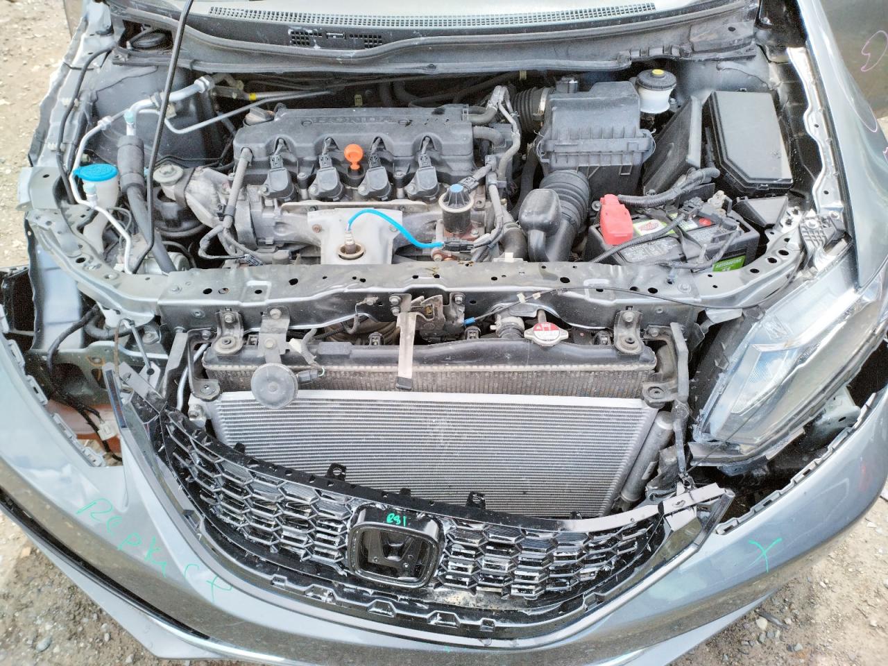 Photo 7 from auction – 2013 HONDA CIVIC EXL with VIN 19XFB2F9XDE237713