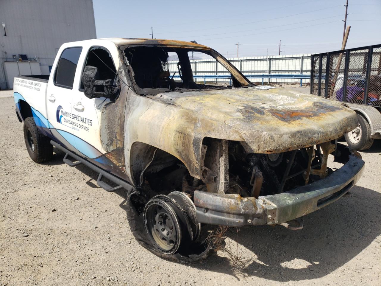 CHEVROLET silverado 2008 with VIN 1GCHK23608F157626 - Photo from auction