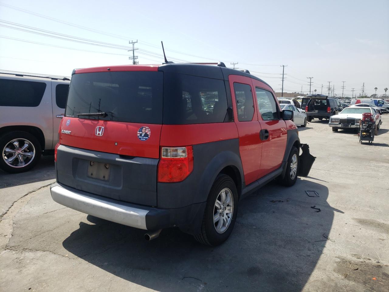 Photo 4 from auction – 2006 HONDA ELEMENT EX with VIN 5J6YH28676L001714
