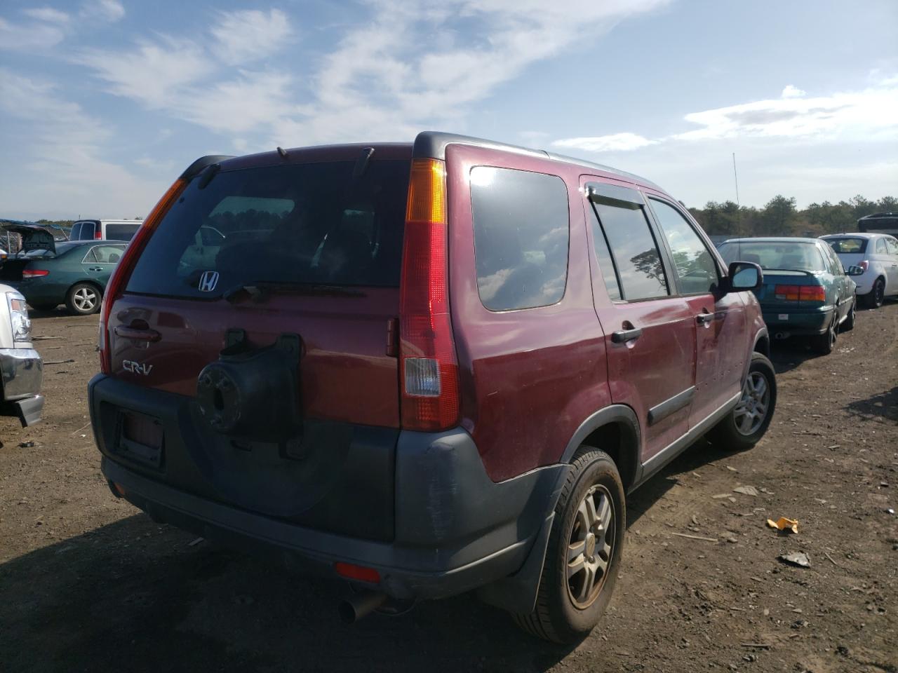 Photo 4 from auction – 2004 HONDA CR-V EX with VIN JHLRD78844C036683