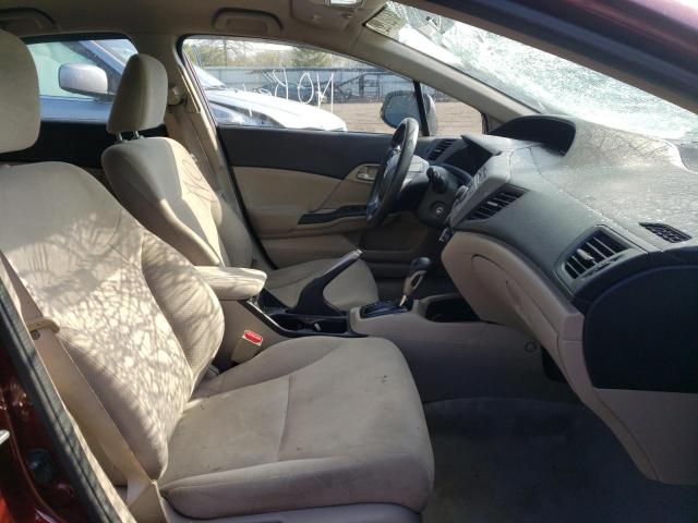 Photo 5 from auction – 2012 HONDA CIVIC LX with VIN 19XFB2F50CE329991