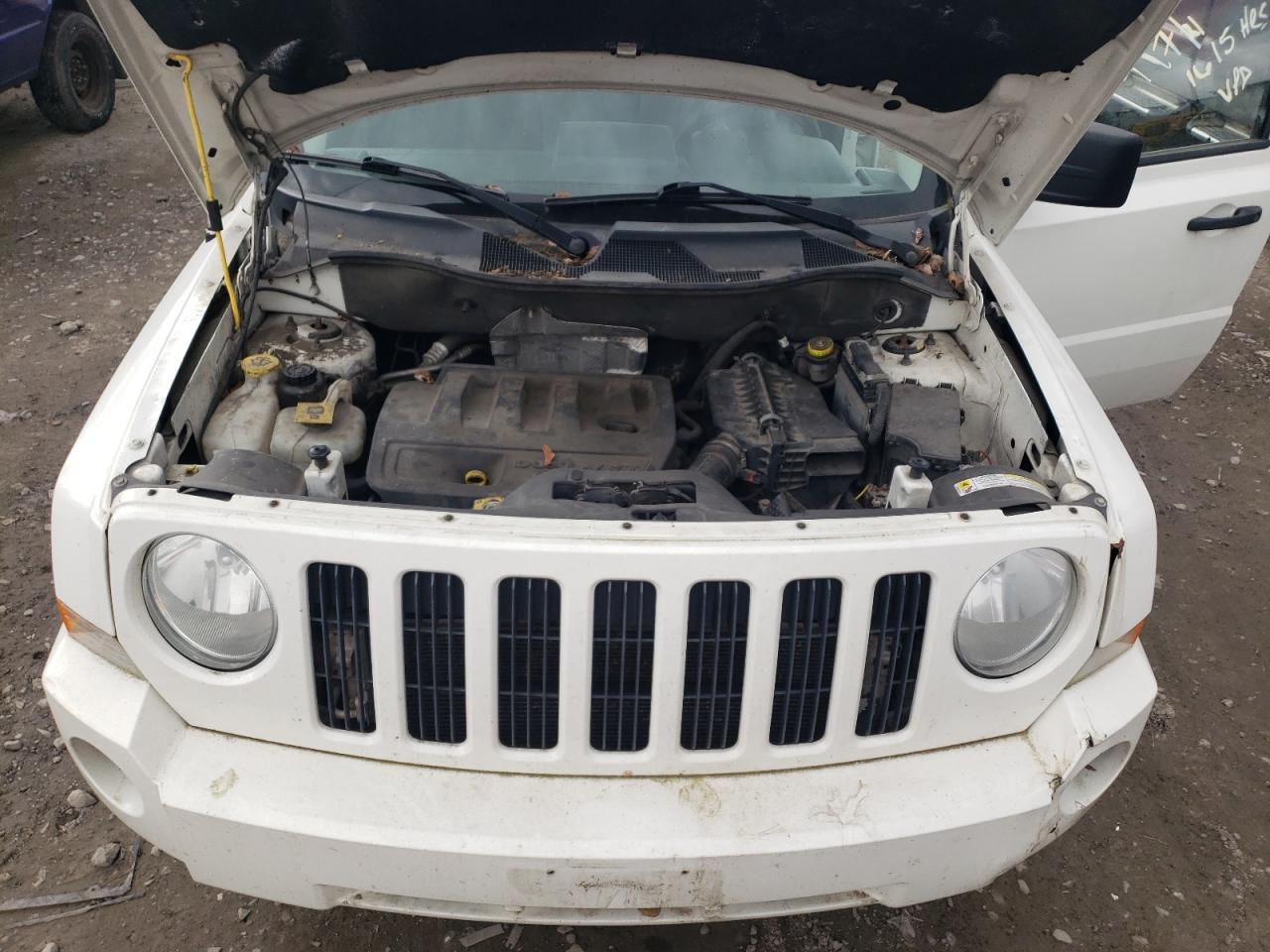 Photo 7 from auction – 2007 JEEP PATRIOT SP with VIN 1J8FF28W97D369786