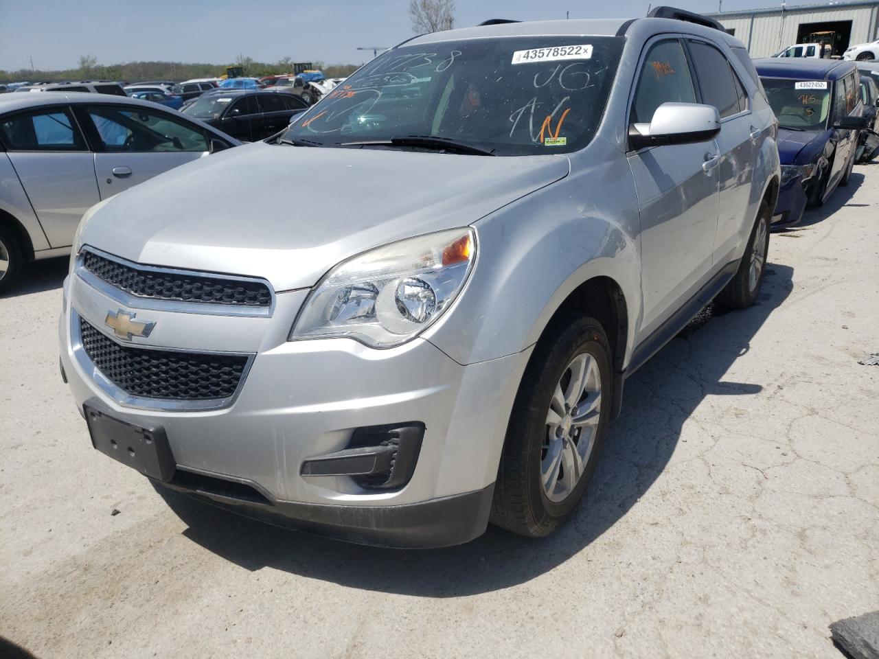 Photo 2 from auction – 2014 CHEVROLET EQUINOX LT with VIN 1GNFLFEKXEZ117738