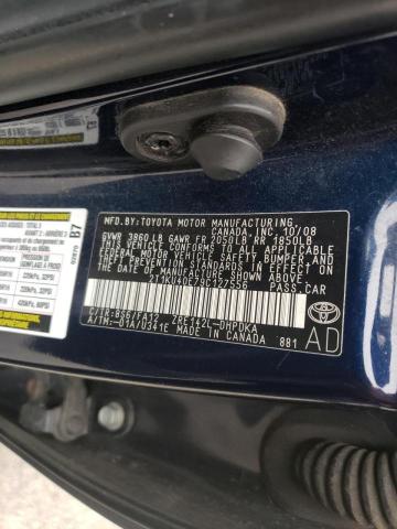 Photo 10 from auction – 2009 TOYOTA COROLLA MA with VIN 2T1KU40E79C127556