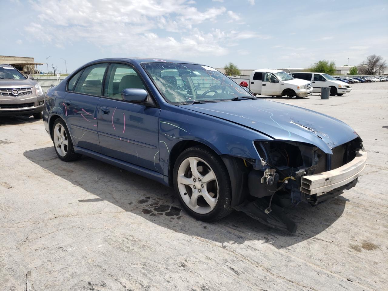 SUBARU LEGACY 2.5 2007 مع رقم تعريف المركبة 4S3BL616977214993 - صورة من المزاد