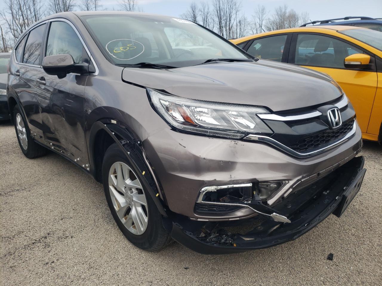 HONDA CR-V EX 2015 with VIN 5J6RM4H53FL120489 - Photo from auction