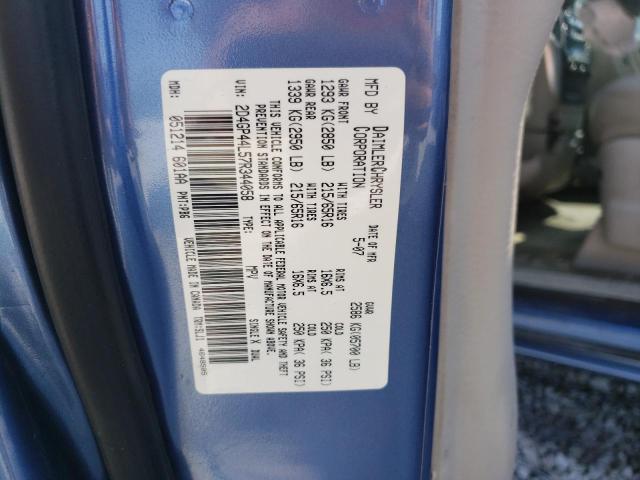 Photo 10 from auction – 2007 DODGE GRAND CARA with VIN 2D4GP44L57R344058