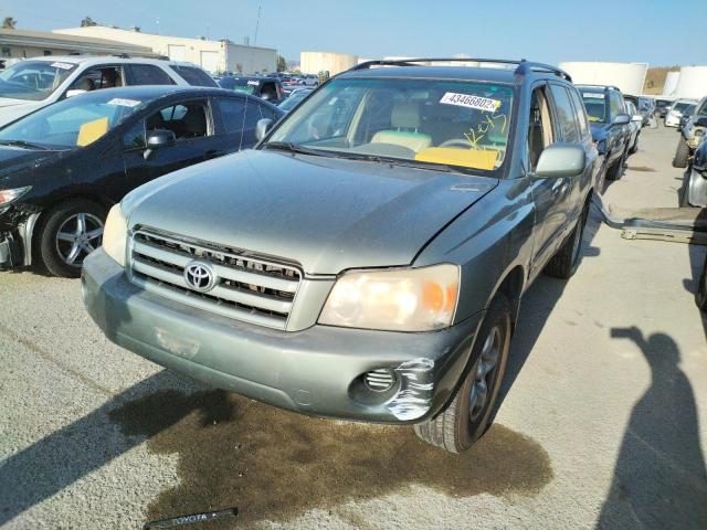 Photo 2 from auction – 2004 TOYOTA HIGHLANDER with VIN JTEDD21A840085289