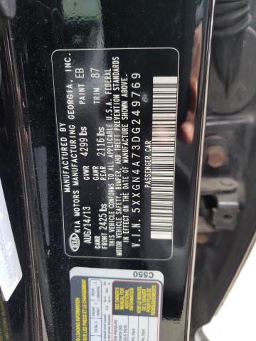 Photo 10 from auction – 2013 KIA OPTIMA EX with VIN 5XXGN4A73DG249769
