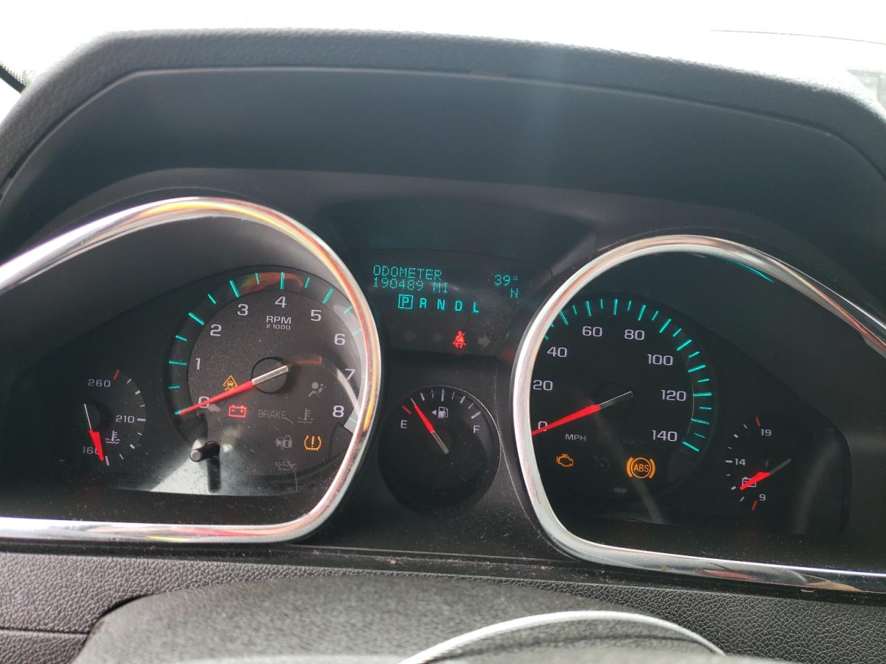 Photo 8 from auction – 2009 CHEVROLET TRAVERSE L with VIN 1GNER23D39S176815