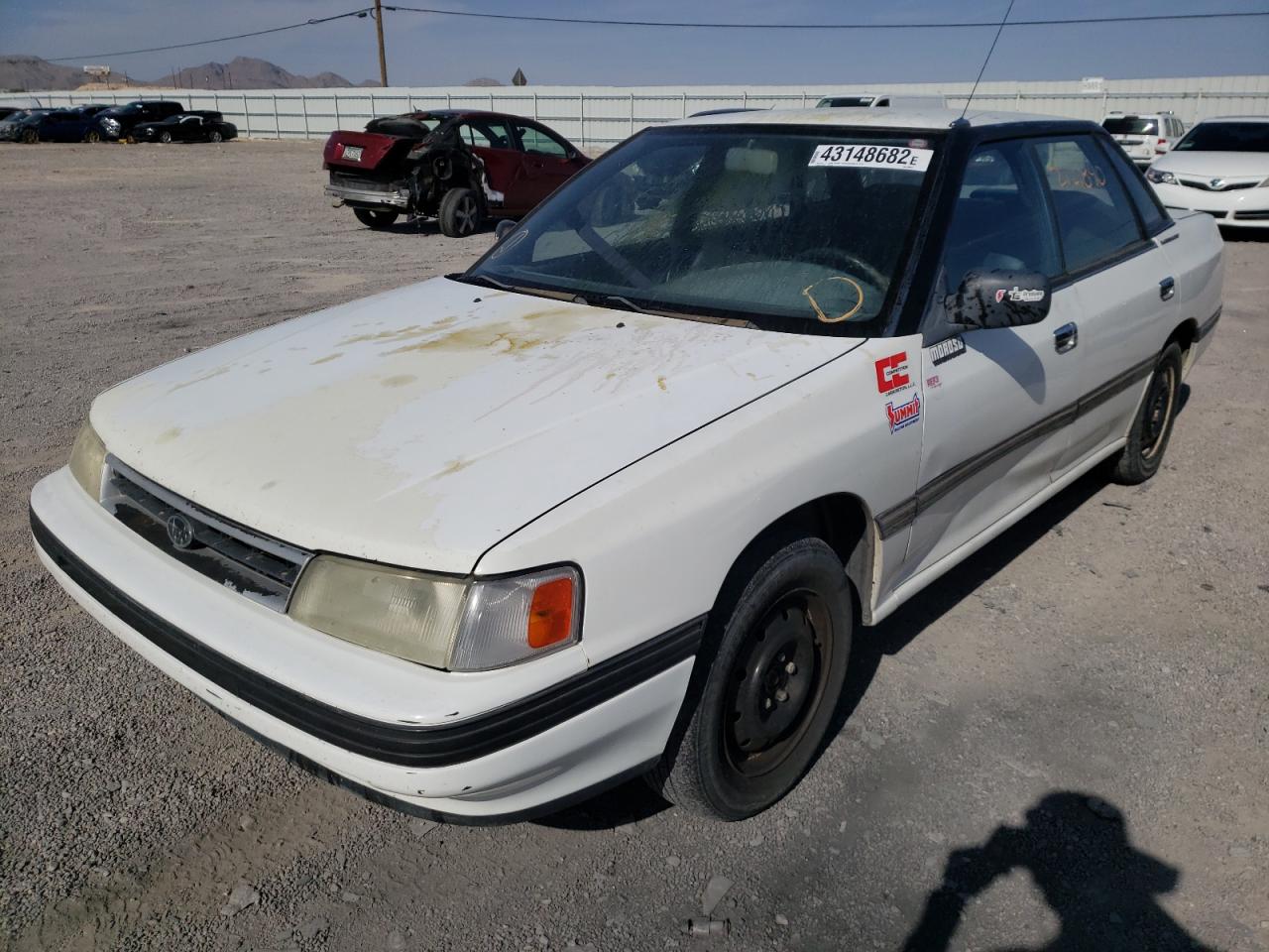 Photo 2 from auction – 1991 SUBARU LEGACY L with VIN JF2BC63C6MH609949