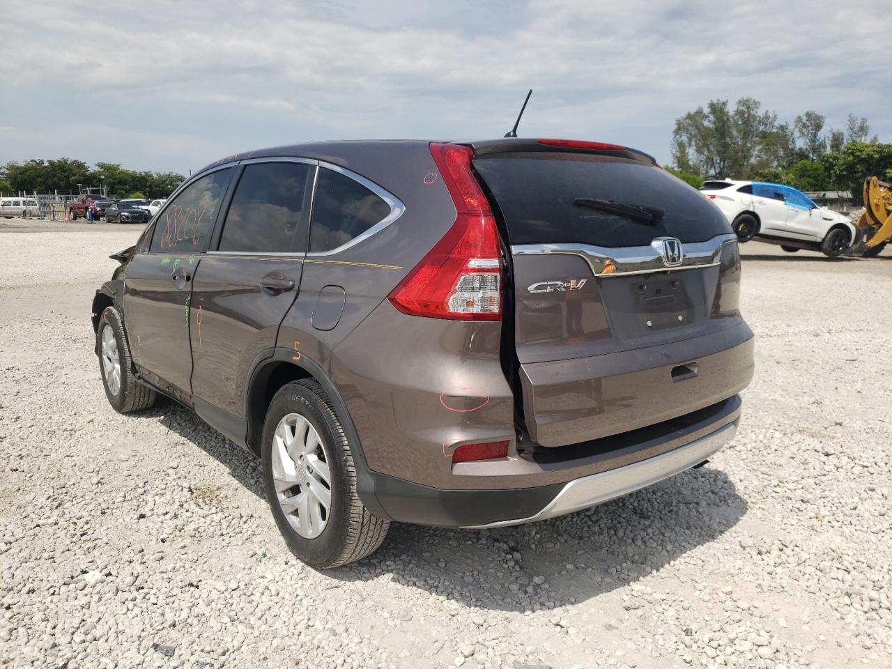 Photo 3 from auction – 2015 HONDA CR-V EX with VIN 3CZRM3H53FG706939