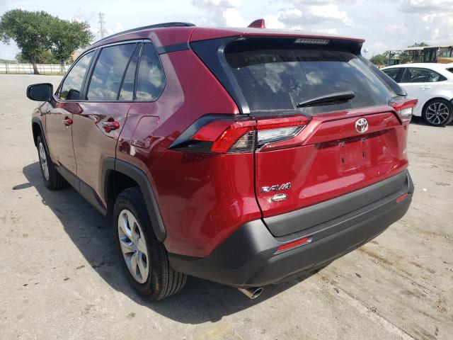Photo 3 from auction – 2021 TOYOTA RAV4 LE with VIN 2T3H1RFV6MW175684