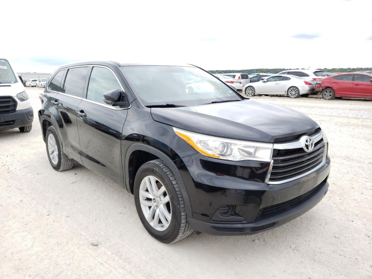 TOYOTA HIGHLANDER 2014 with VIN 5TDZARFH7ES008526 - Photo from auction