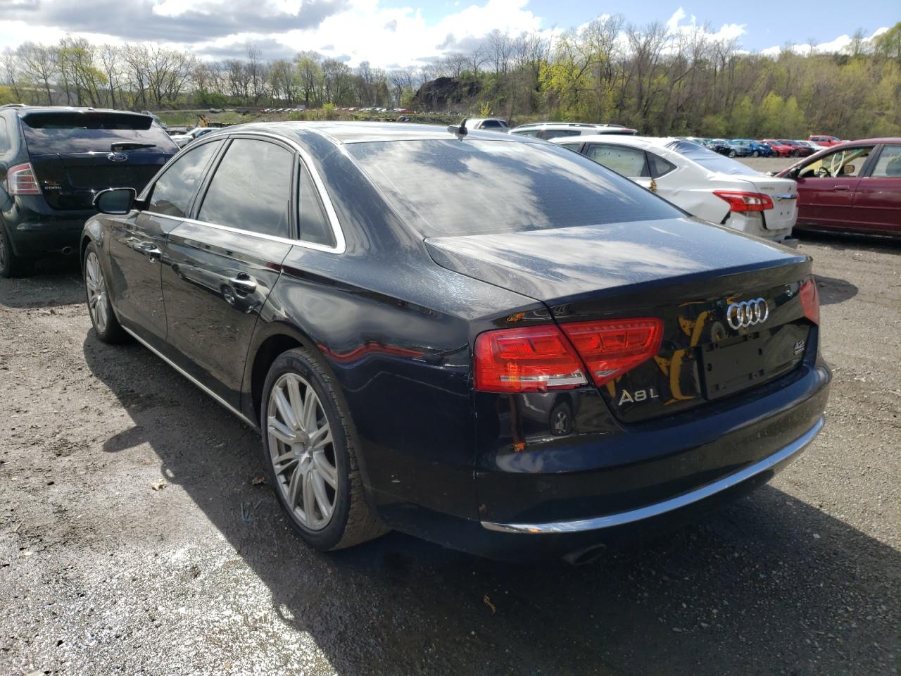 Photo 3 from auction – 2012 AUDI A8 L QUATT with VIN WAURVAFDXCN014937