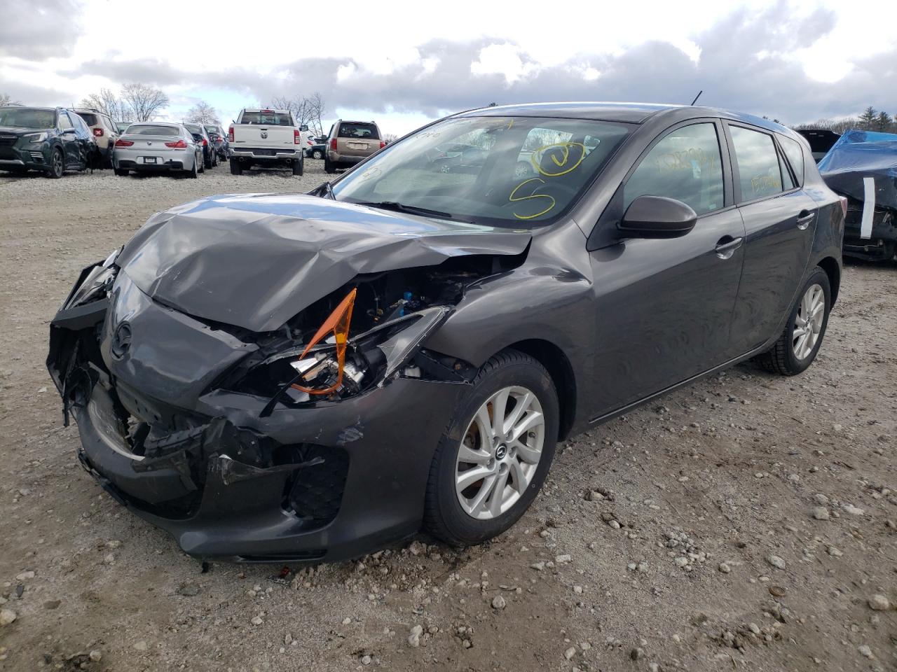 Photo 2 from auction – 2013 MAZDA 3 I with VIN JM1BL1LP2D1822622