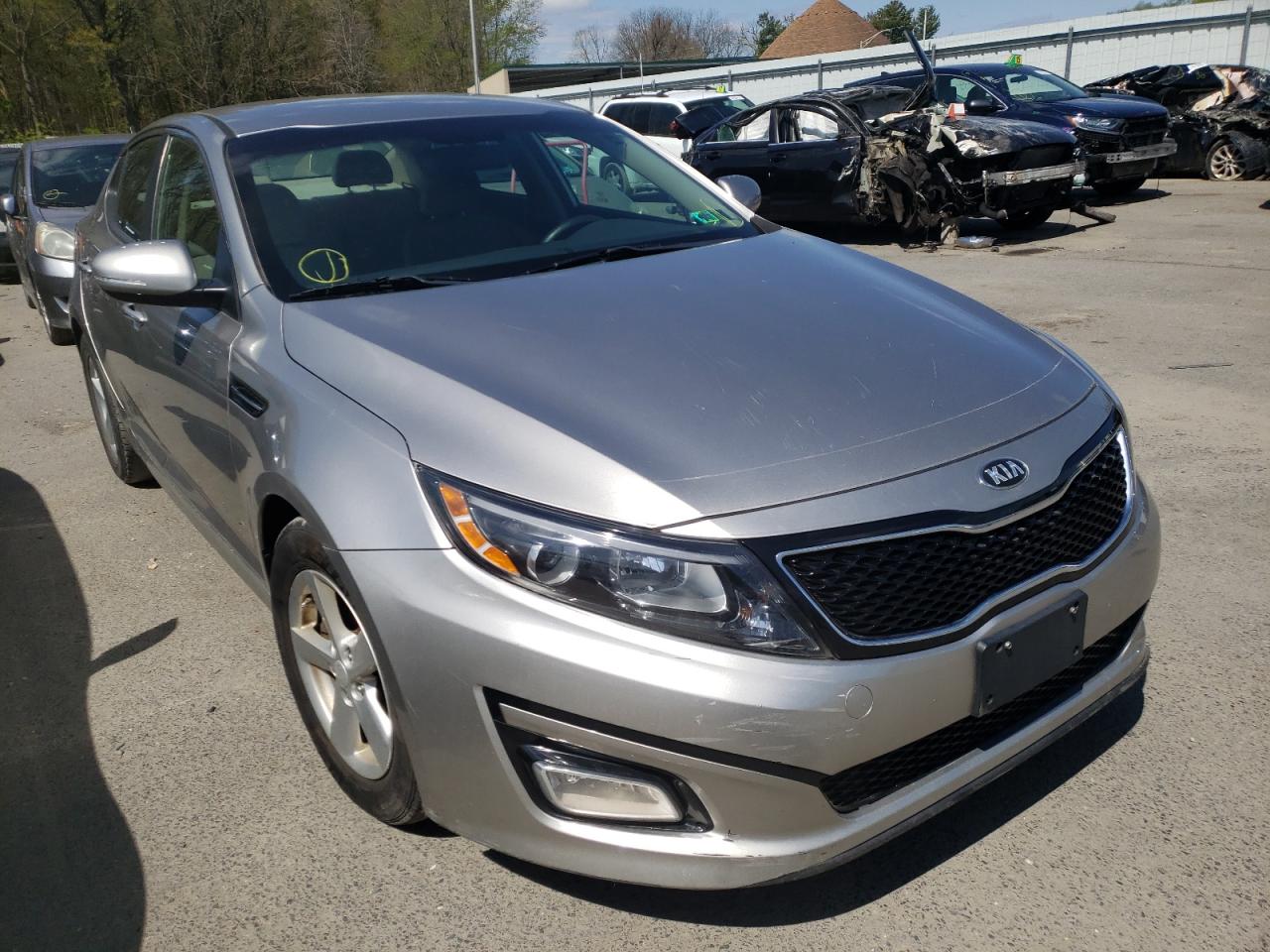 KIA OPTIMA LX 2015 with VIN KNAGM4A75F5538448 - Photo from auction