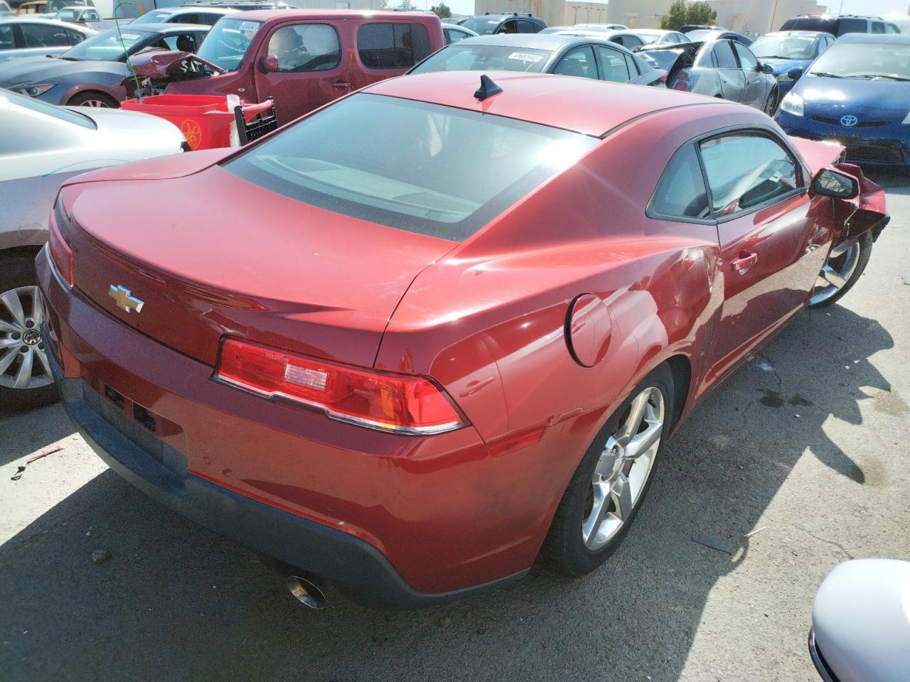 Photo 4 from auction – 2015 CHEVROLET CAMARO LT with VIN 2G1FD1E32F9209707