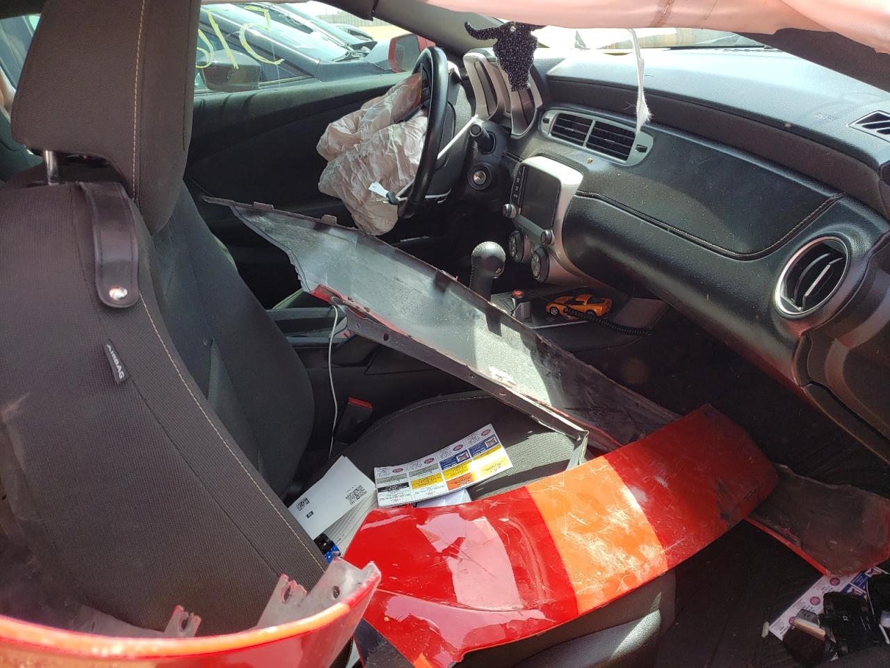 Photo 5 from auction – 2015 CHEVROLET CAMARO LT with VIN 2G1FD1E37F9310340
