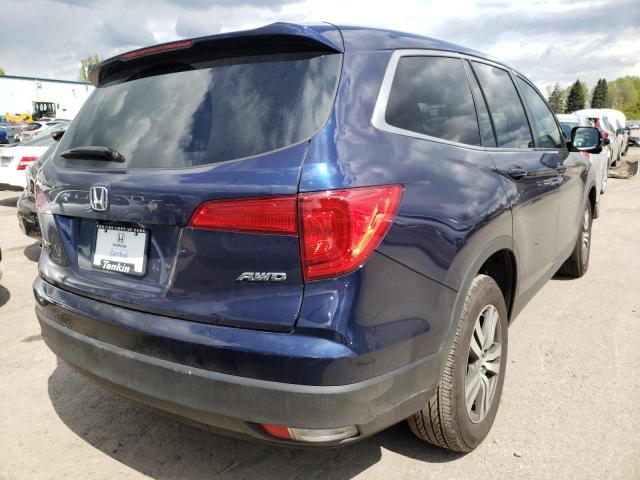 Photo 4 from auction – 2017 HONDA PILOT EXL with VIN 5FNYF6H58HB058715