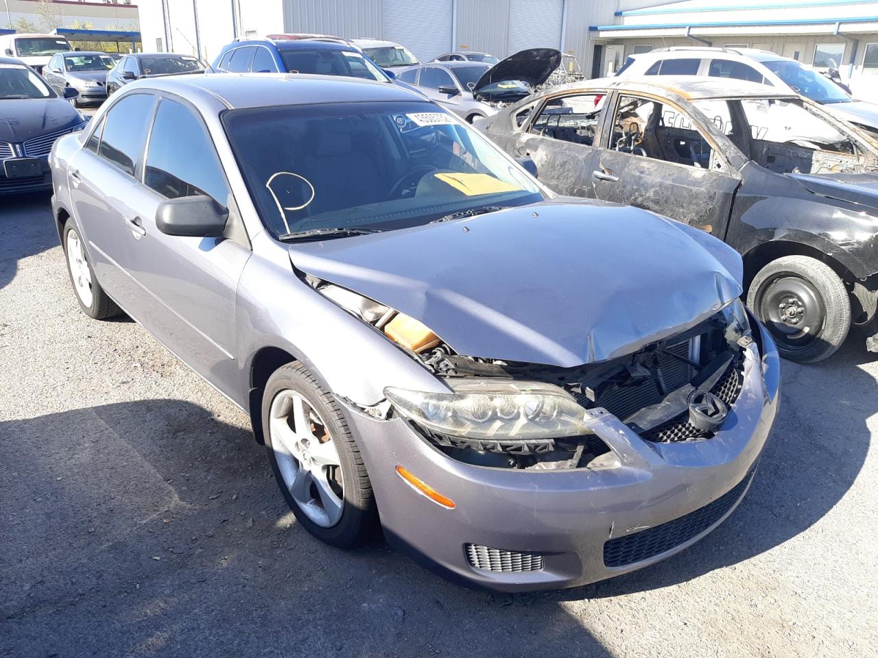 MAZDA 6 S 2006 with VIN 1YVHP80DX65M61566 - Photo from auction