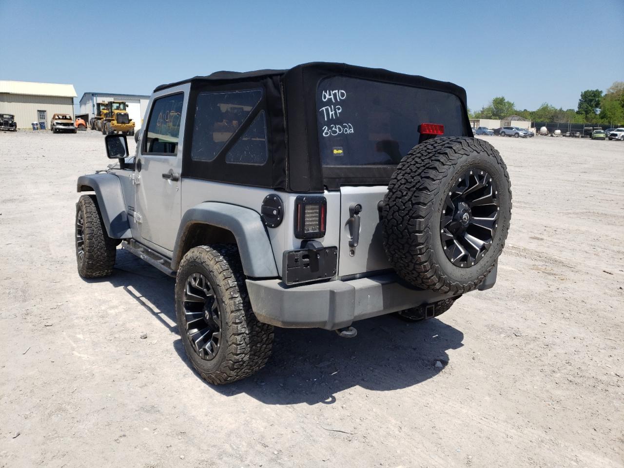 Photo 3 from auction – 2010 JEEP WRANGLER S with VIN 1J4AA2D17AL120470