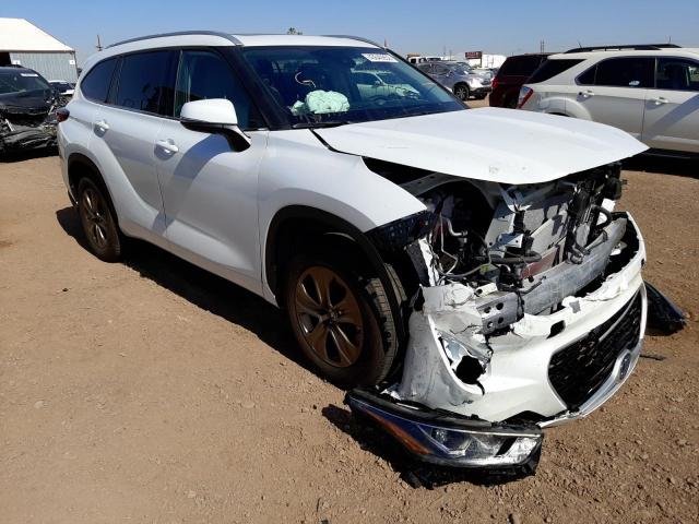 TOYOTA HIGHLANDER 2022 with VIN 5TDAARAH7NS509999 - Photo from auction