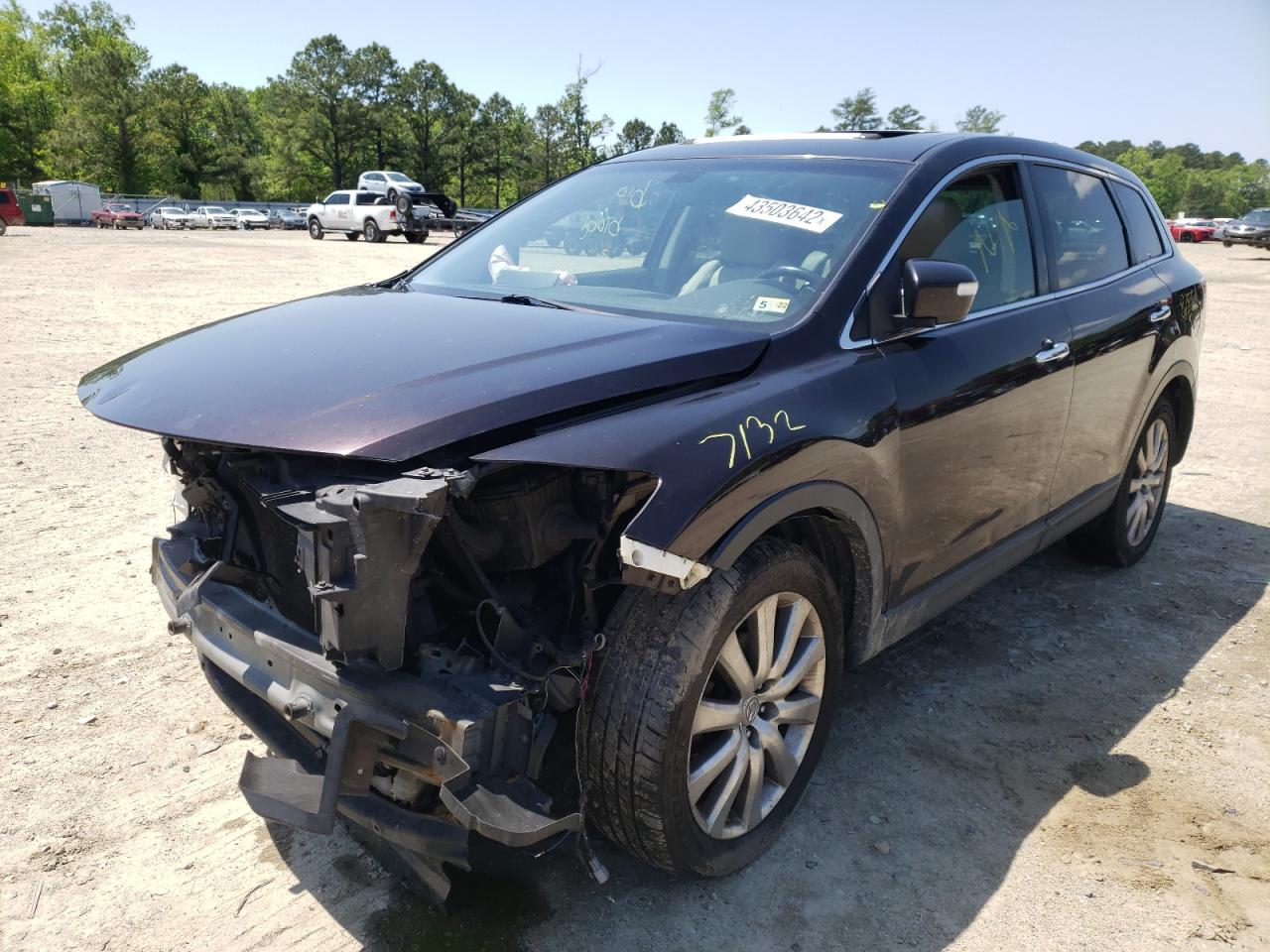 Photo 2 from auction – 2009 MAZDA CX-9 with VIN JM3TB38A390175014