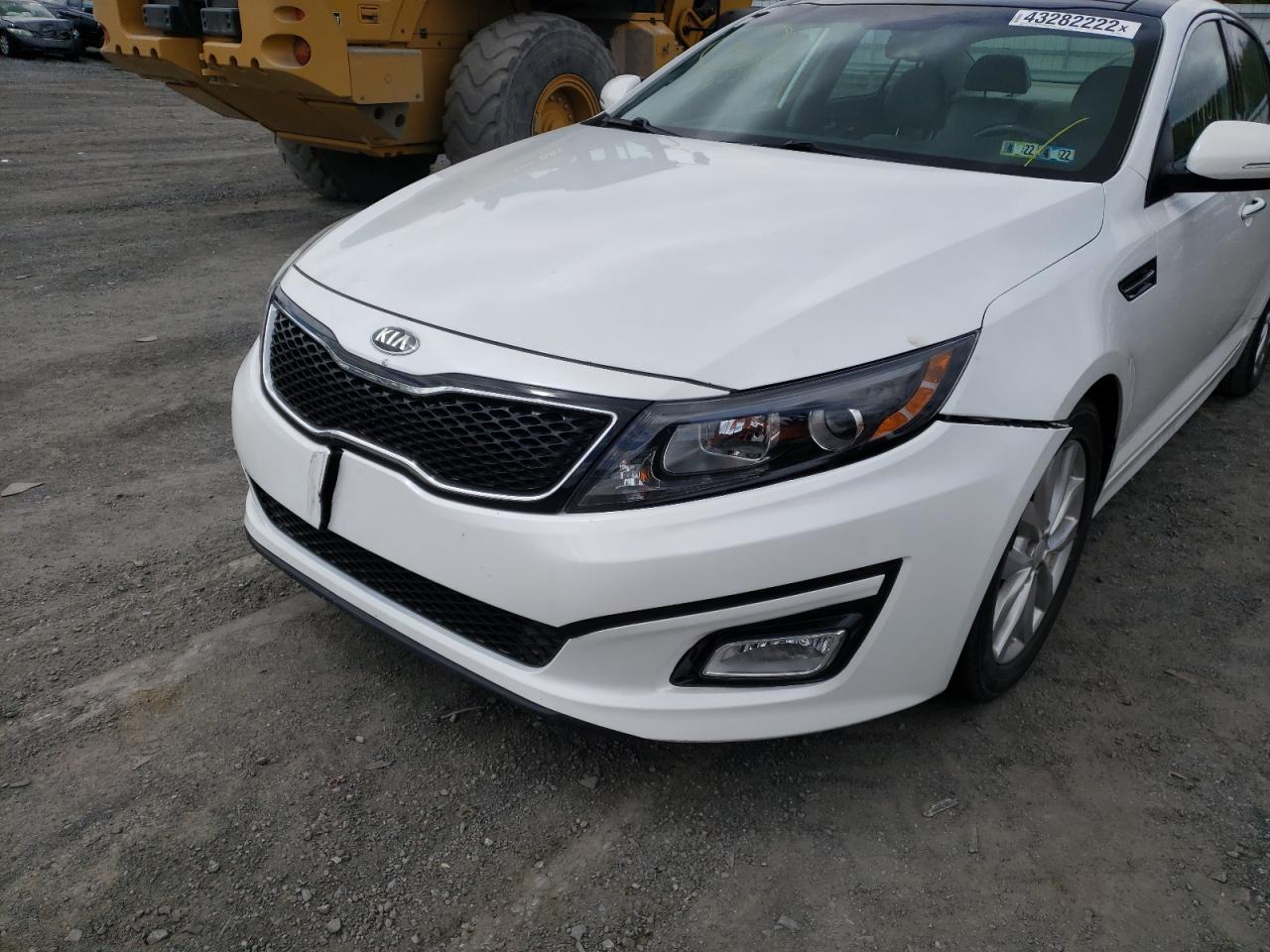 Photo 9 from auction – 2015 KIA OPTIMA EX with VIN 5XXGN4A73FG459324