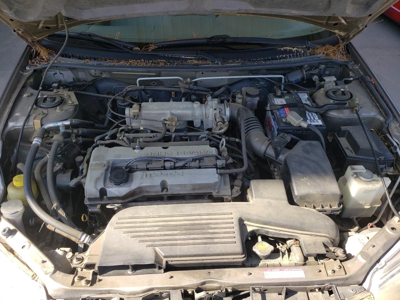 Photo 7 from auction – 1999 MAZDA PROTEGE DX with VIN JM1BJ2229X0130532