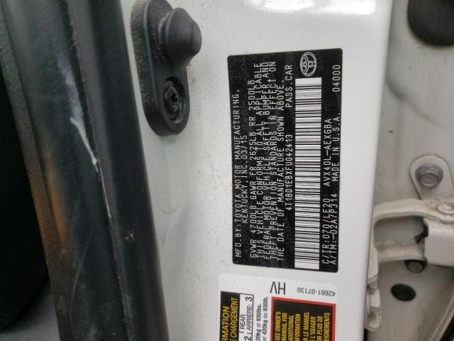 Photo 10 from auction – 2015 TOYOTA AVALON HYB with VIN 4T1BD1EBXFU042413
