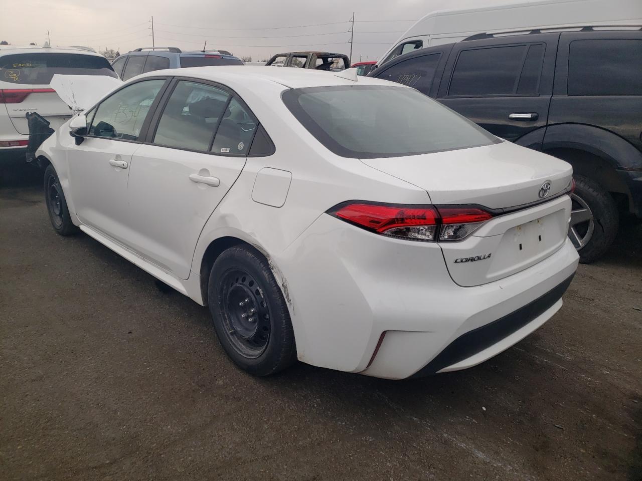 Photo 3 from auction – 2021 TOYOTA COROLLA LE with VIN 5YFEPMAE3MP259273