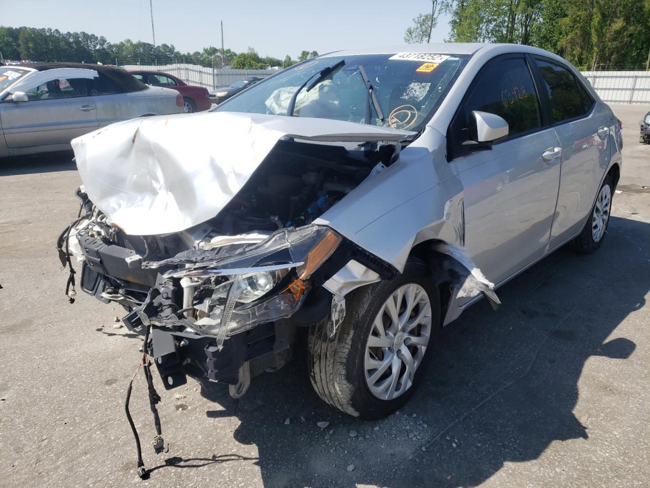 Photo 2 from auction – 2018 TOYOTA COROLLA L with VIN 5YFBURHEXJP849206